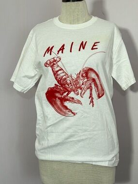 Vintage Maine Lobster T Shirt Small